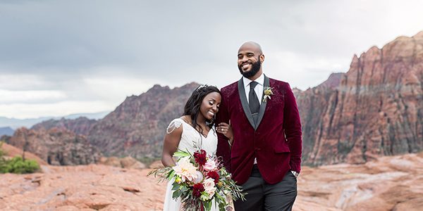 Elegant African-Inspired Mountain Wedding – photo by Tyler Rye Photography http://ruffledblog.com/elegant-african-inspired-mountain-wedding