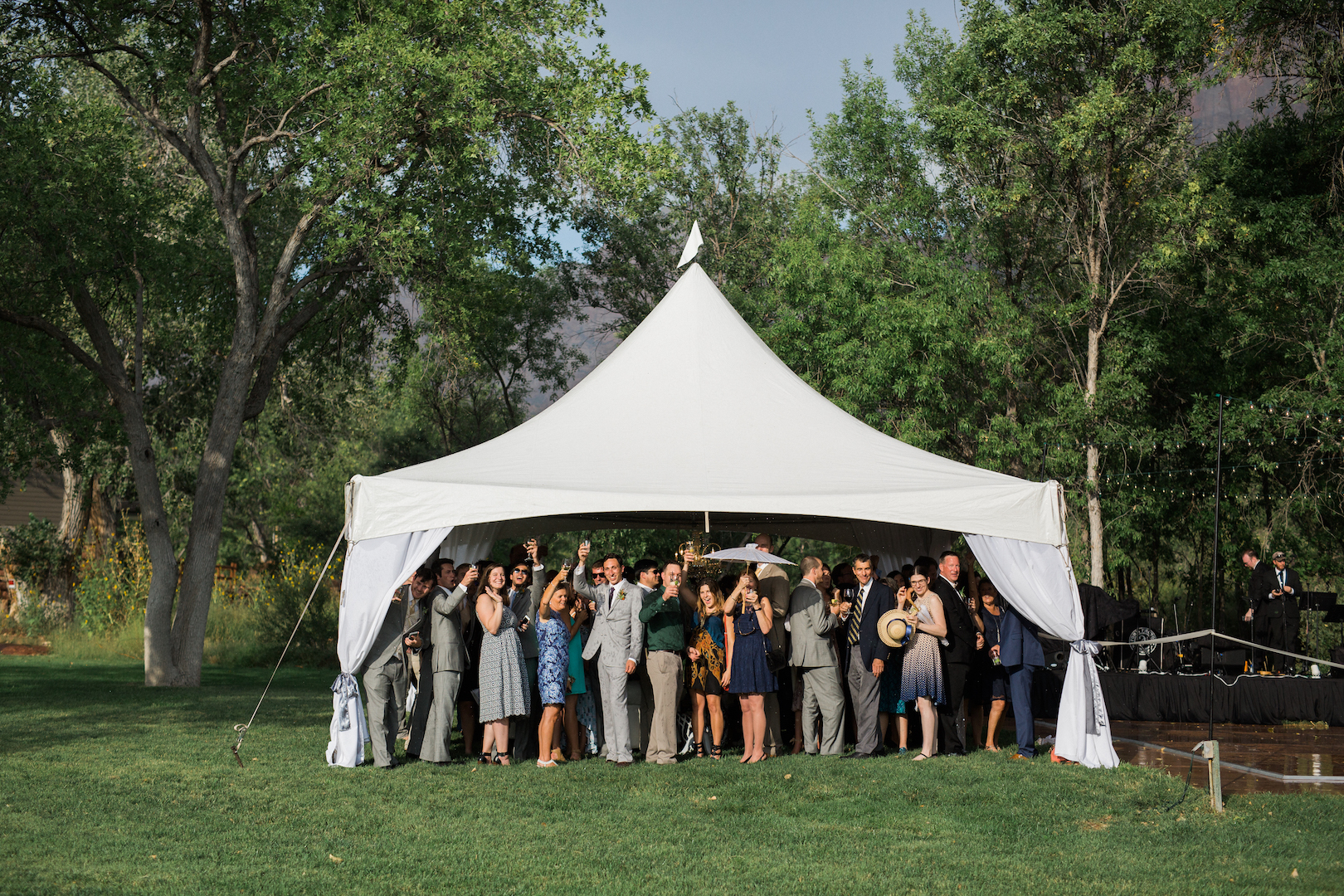 Decorating a tent for hotsell a wedding